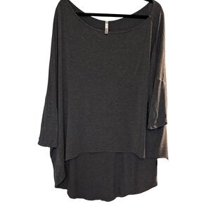 Women's Charcoal Gray Top